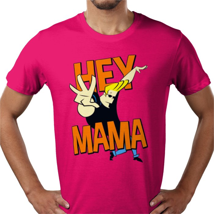 Johnny Bravo Hey Mama T-shirt