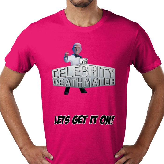 Celebrity Death Match - Lets Get It On T-shirt
