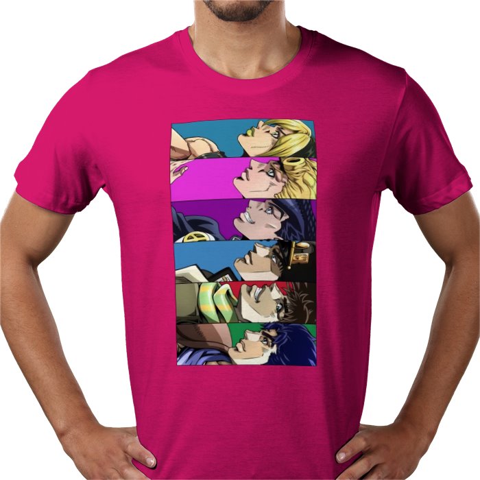 JoJo's Bizarre Adventure - Side Collage T-Shirt