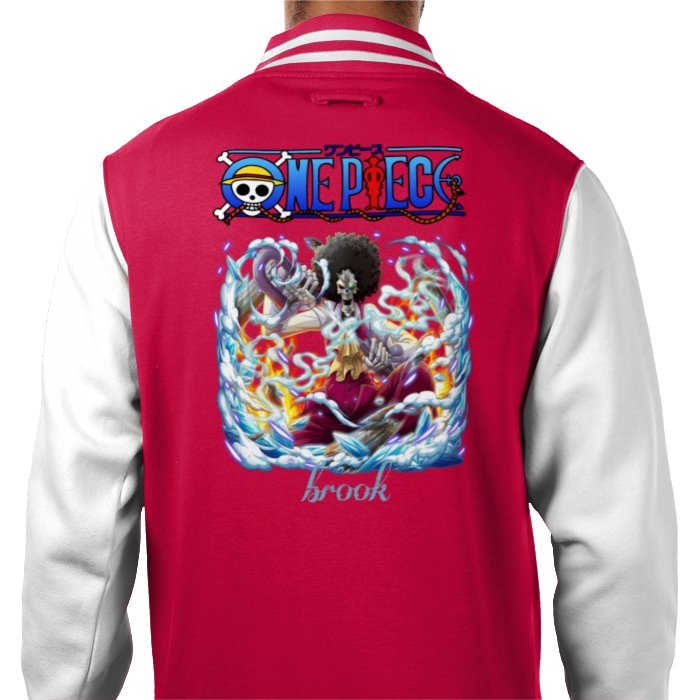 One Piece - Brook Hancock Portrait Varsity Jacket