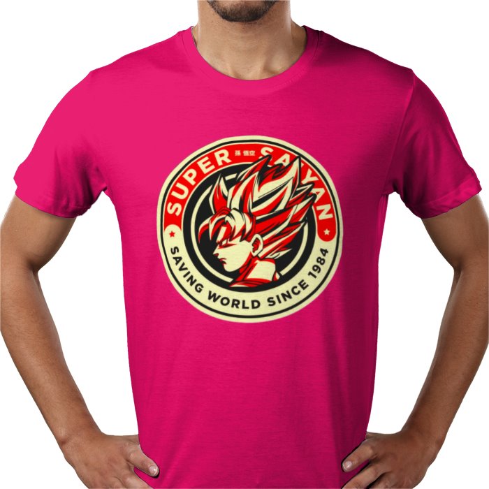 Dragonball Z - Goku Badge T-shirt