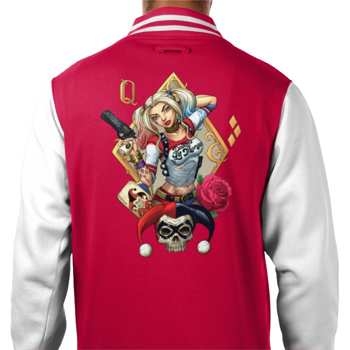 Batman - Harley Quin Card Varsity Jacket