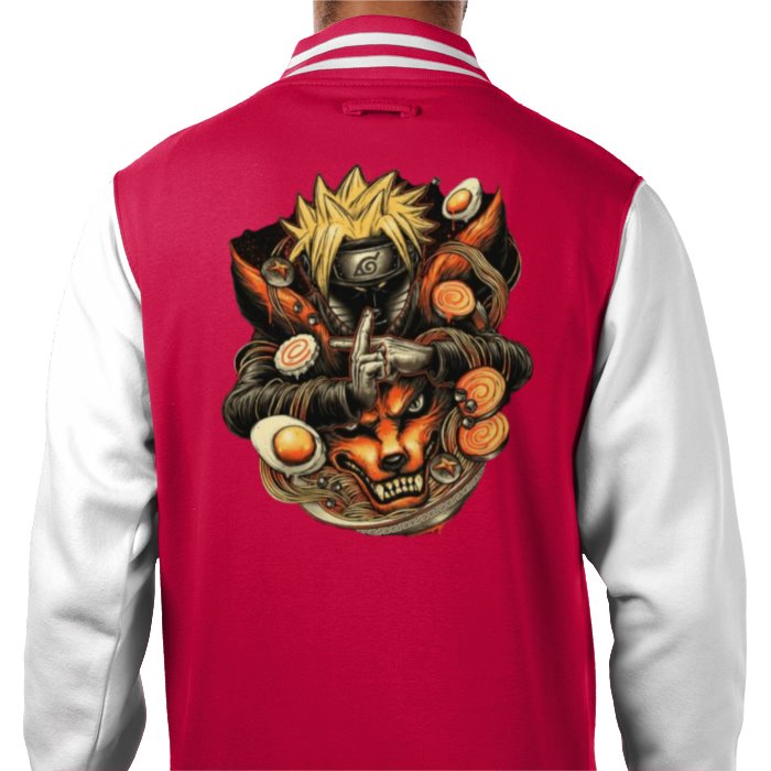 Naruto - 9 Tails Ramen Varsity Jacket