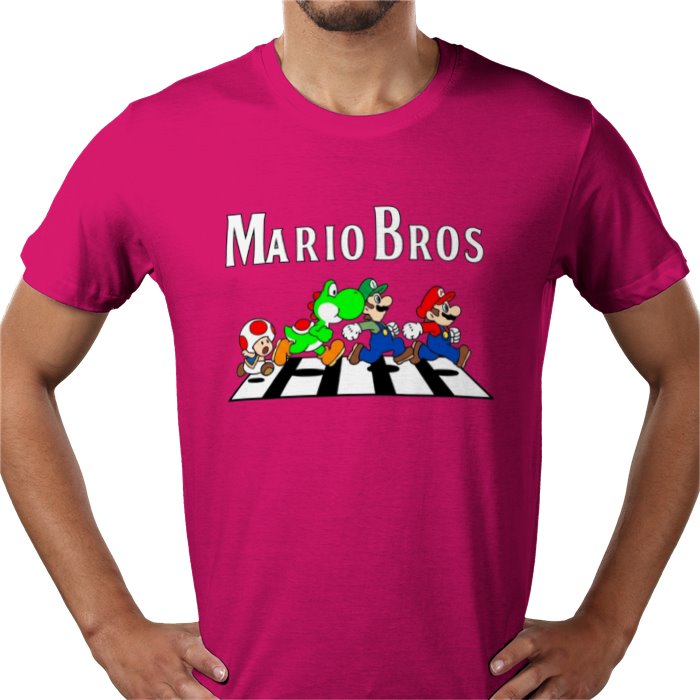 Super Mario Bros x The Beatles — Abbey Road Bros T-Shirt