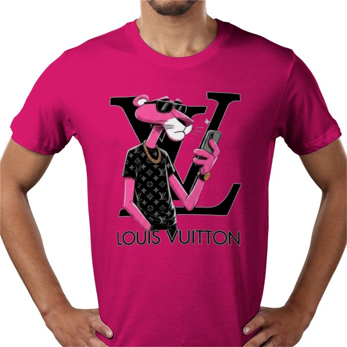 Pink Panther x Louis Vuitton Parody T-Shirt