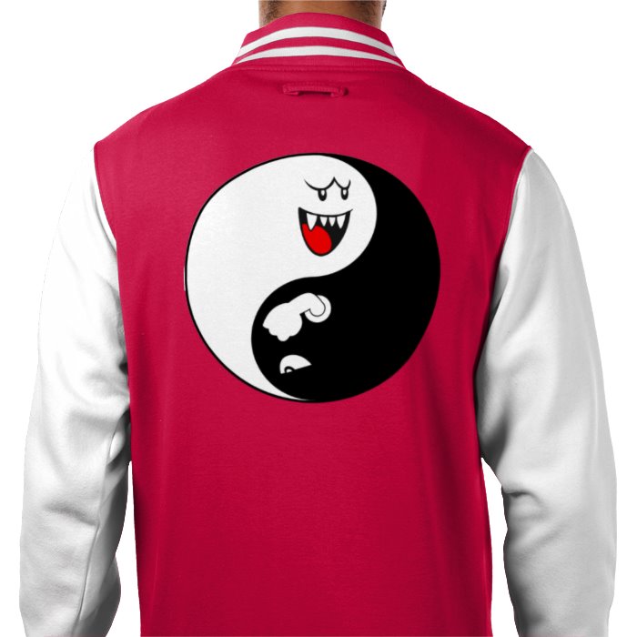 Super Mario Bro's - Ying Yang Varsity Jacket