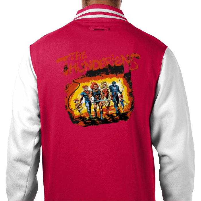 Thundercats & The Warriors - The Thundarians Varsity Jacket