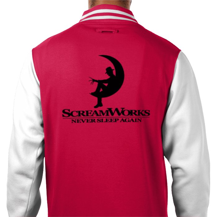 A Nightmare On Elm Street & DreamWorks - ScreamWorks Varsity Jacket