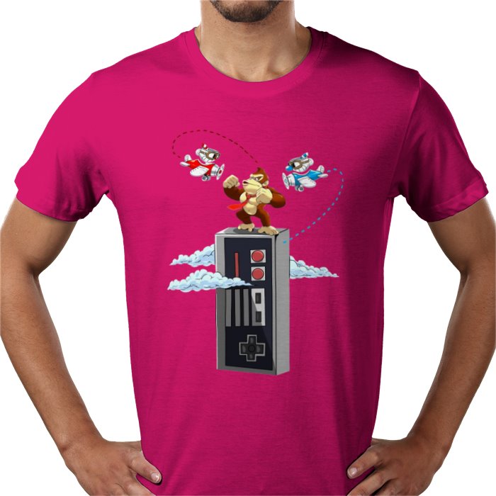 Donkey Kong x Cuphead x King Kong Parody - Kong Of New Donk T-Shirt