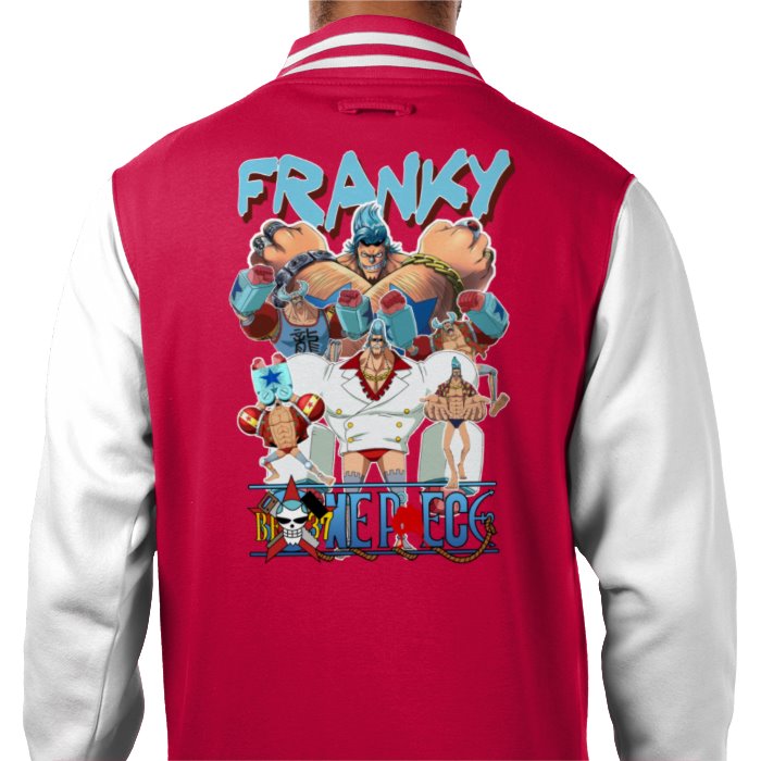 One Piece - Franky Theme 4 Varsity Jacket