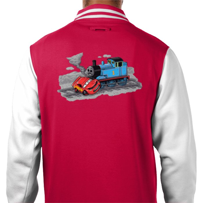 Thomas The Tank Engine & Cars - Cross Crash Varsity Jacket