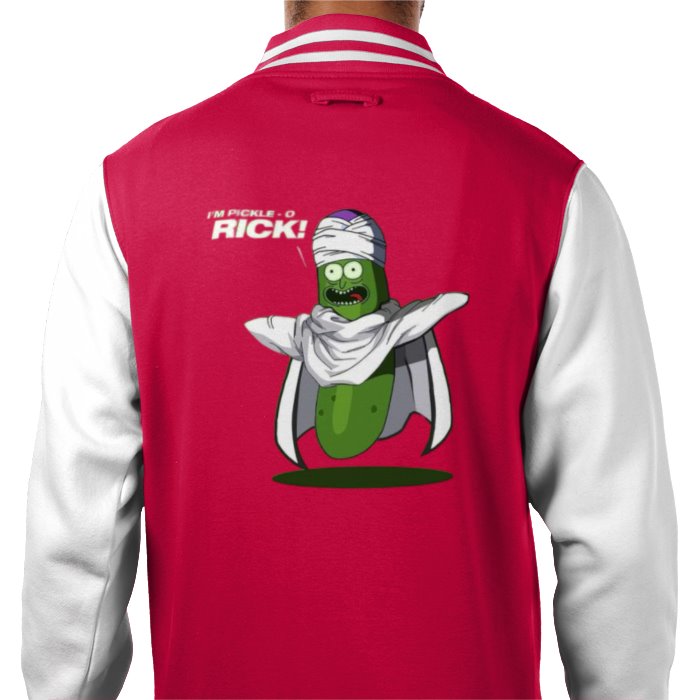 Rick & Morty & Dragonball Z - Piccallo Rick v2 Varsity Jacket