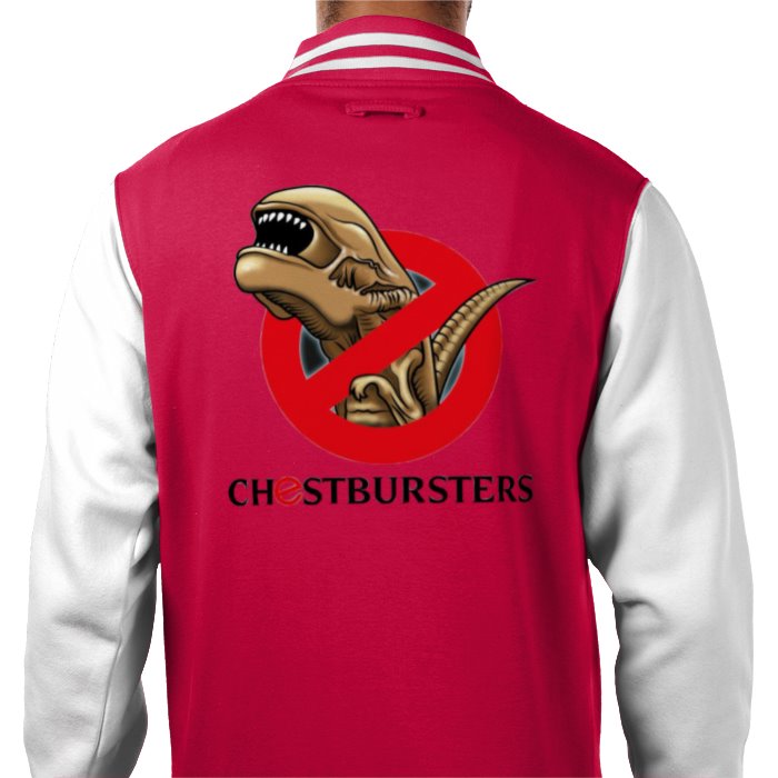 Aliens & Ghostbusters - Chestbursters Varsity Jacket