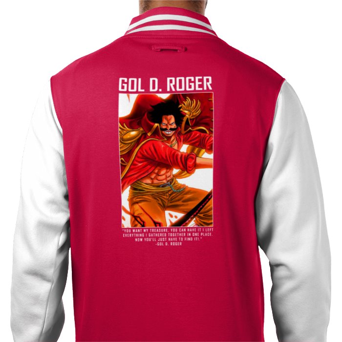 One Piece - Gold Roger Theme 1 Varsity Jacket