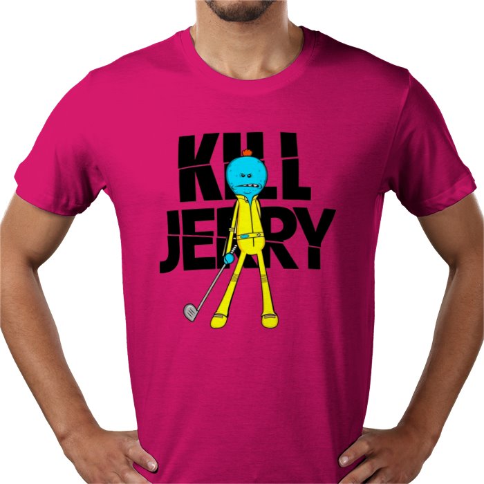 Rick & Morty x Kill Bill Parody - Kill Jerry T-Shirt