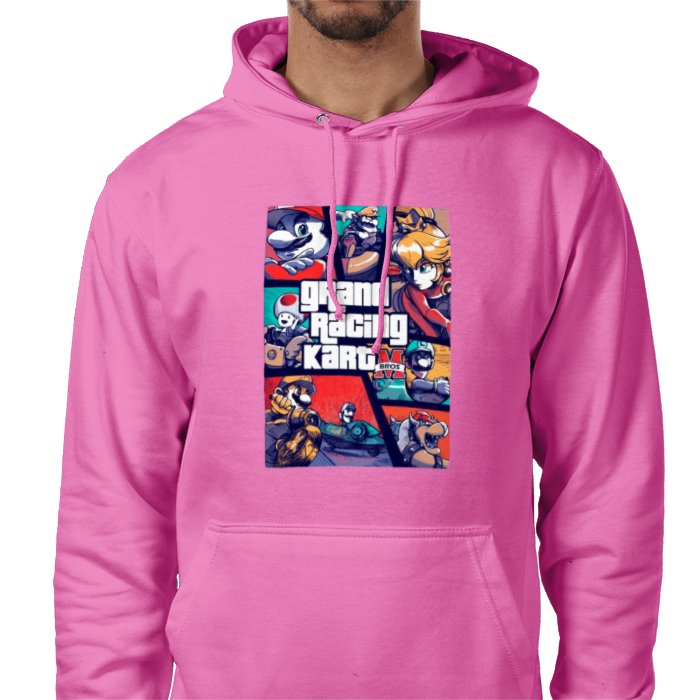 Mario Kart & Grand Theft Auto - Grand Racing Kart Value Hoodie