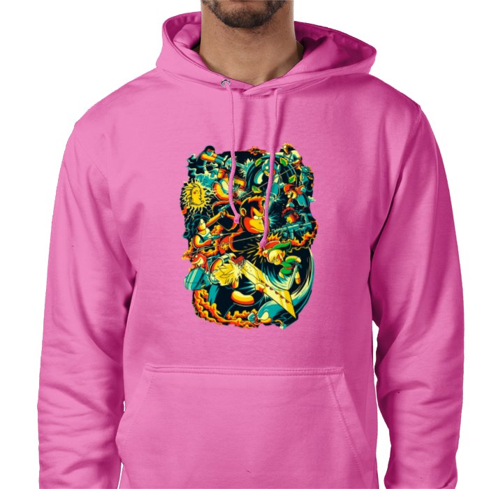 Retro Gamer Collage Value Hoodie