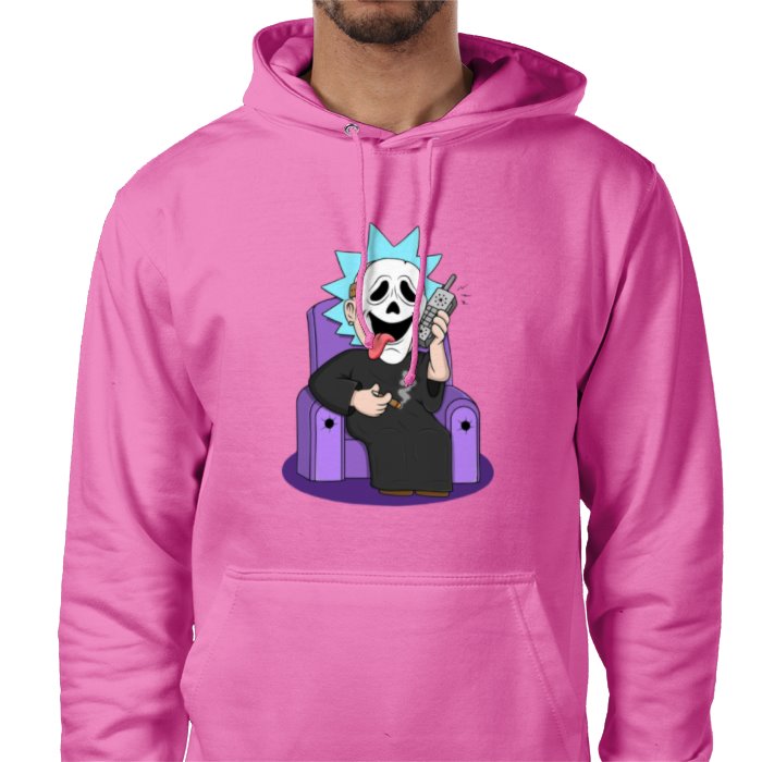 Rick & Morty & Scream - Ghostface Rick Value Hoodie