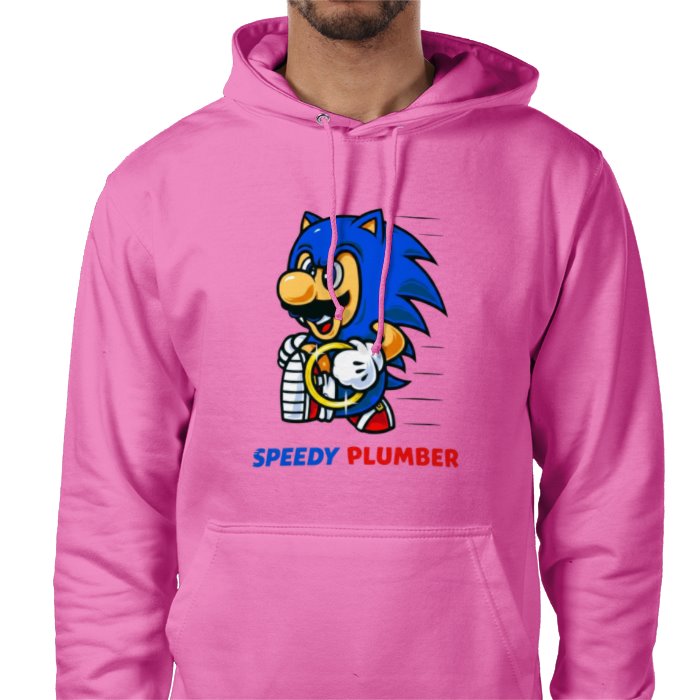 Super Mario x Sonic - Speedy Plumber Value Hoodie