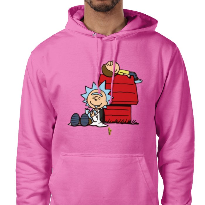 Rick & Morty & Snoopy - Chilling Value Hoodie