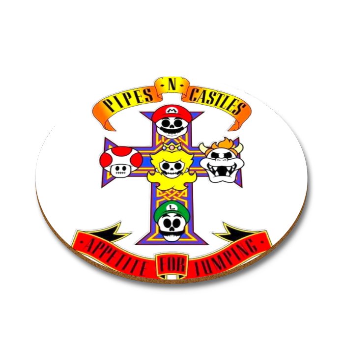 Super Mario Bro's - Appetite For Jumping Round Coasters