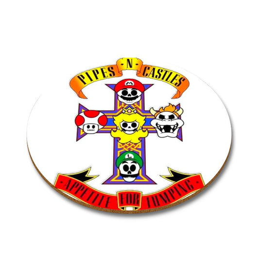 Super Mario Bro's - Appetite For Jumping Round Coasters