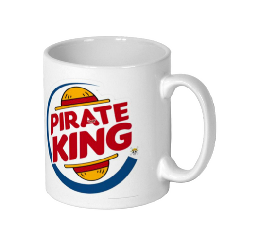 One Piece & Burger King - Pirate King Mug