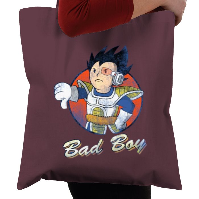 Fallout & Dragon Ball Z - Bad Boy Thumbs Down Tote Bag