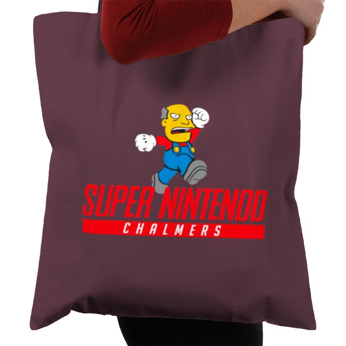 Super Nintendo & Super Mario Bro's & The Simpsons - Super Nintendo Chalmers Tote Bag