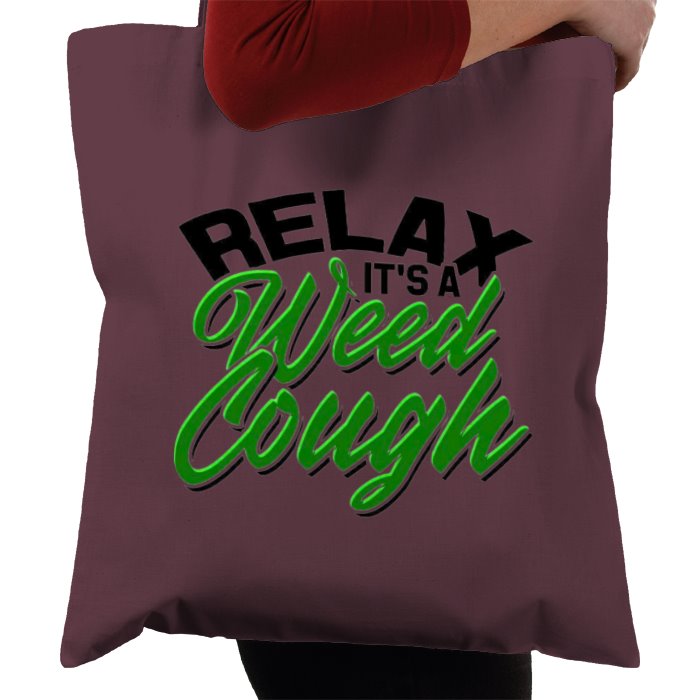 Weed Cough Tote Bag