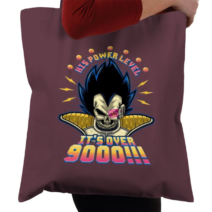 Dragonball Z - Its Over 9000! Tote Bag