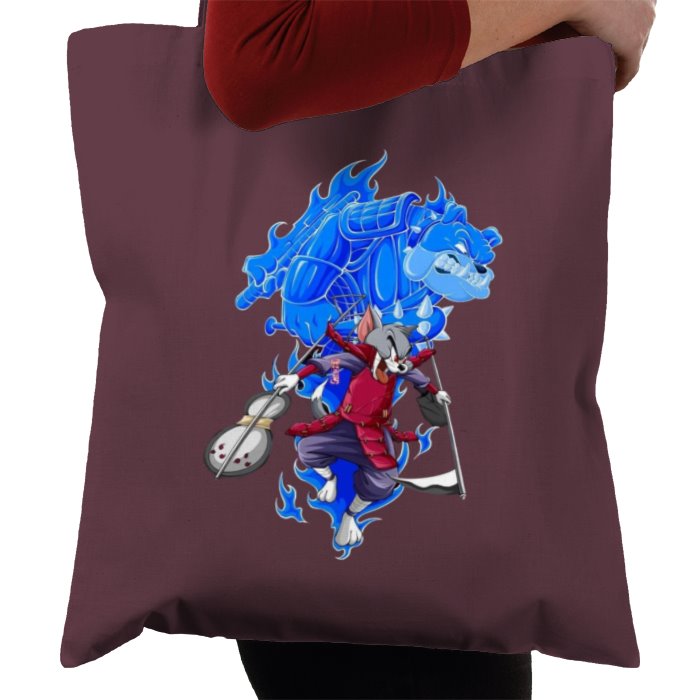 Tom & Jerry x Naruto - Tom/Madera Tote Bag