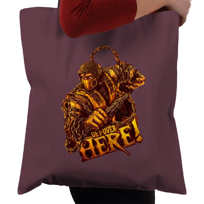 Mortal Kombat - Get Over Here v2 Tote Bag