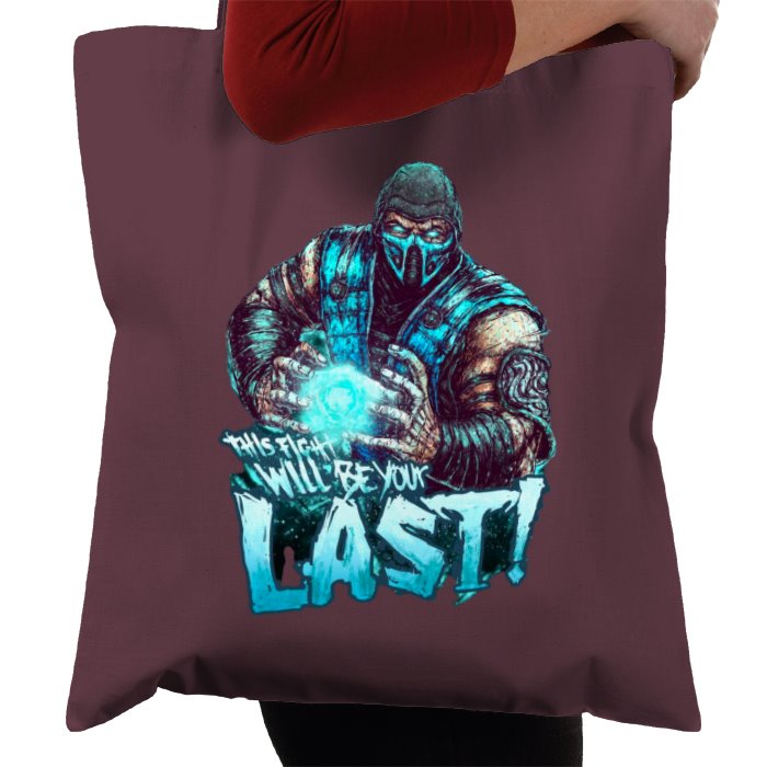 Mortal Kombat - Sub Zero Last Match Tote Bag