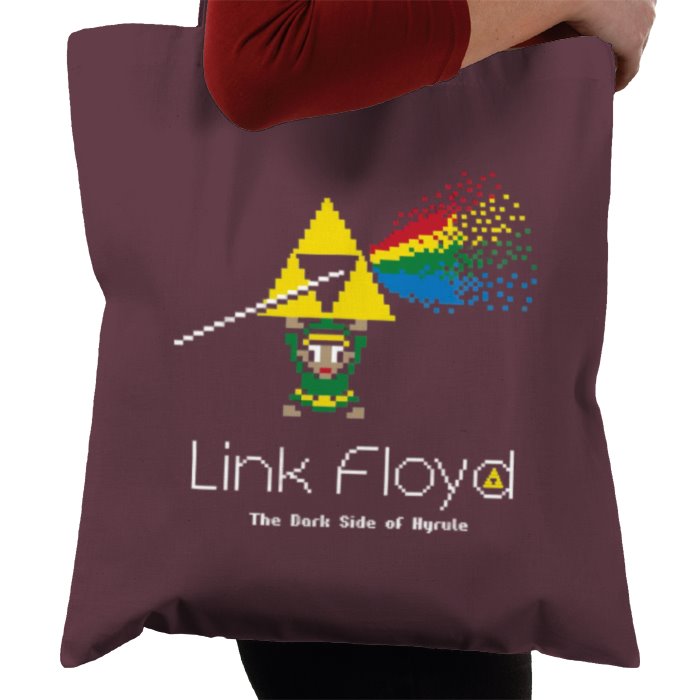 The Legend Of Zelda & Pink Floyd - Link Floyd Tote Bag