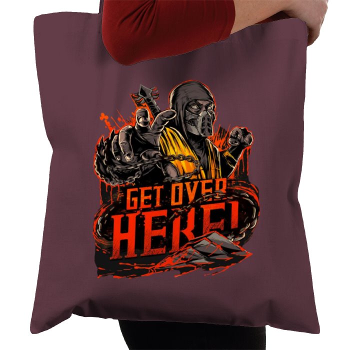 Mortal Kombat - Get Over Here Tote Bag