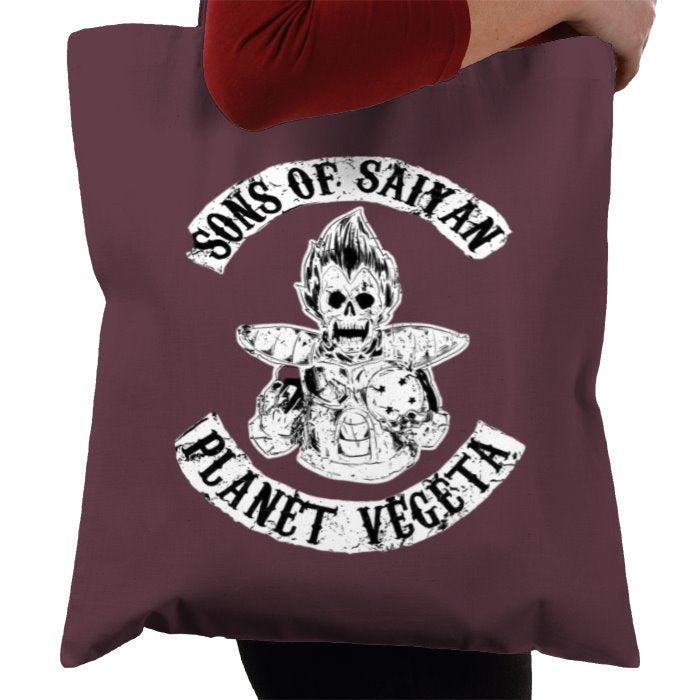 Dragonball Z x Sons Of Anarchy - Sons Of Saiyan's Tote Bag