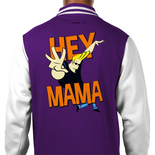 Johnny Bravo - Hey Mamma Varsity Jacket