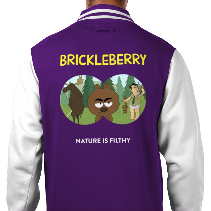 Brickleberry - Nature Is Filthy Varsity Jacket