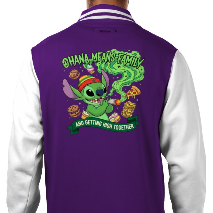 Lilo & Stitch Omaha Varsity Jacket