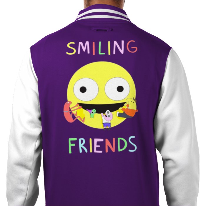 Smiling Friends - Theme 2 Varsity Jacket