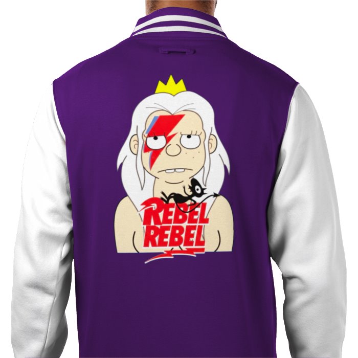 Disenchantment - Rebel Rebel Varsity Jacket