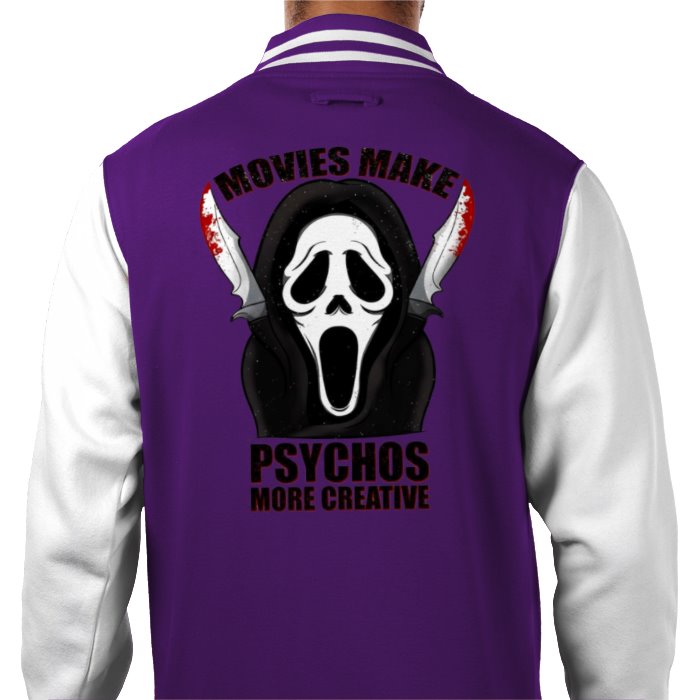Scream - Creative Psycho Varsity Jacket