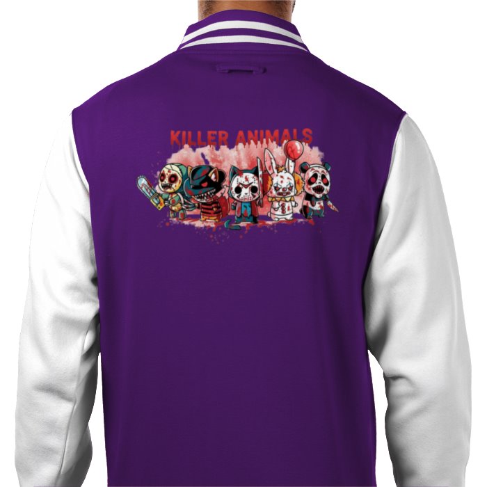 Killer Animals Theme Varsity Jacket