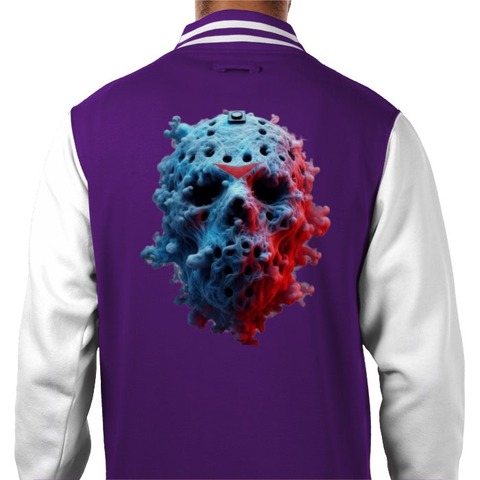 Friday 13th - Smoke Mask Varsity Jacket