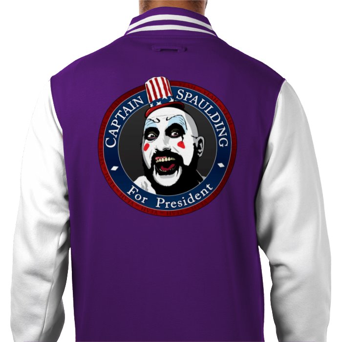 Captain Spaulding For President Varsity Jacket