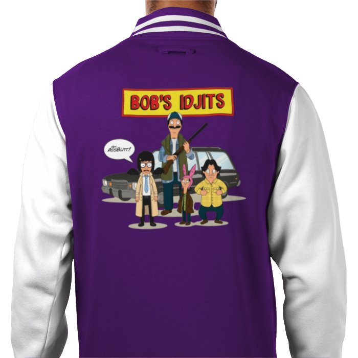 Bobs Burgers x Supernatural - Bobs Idjits Varsity Jacket