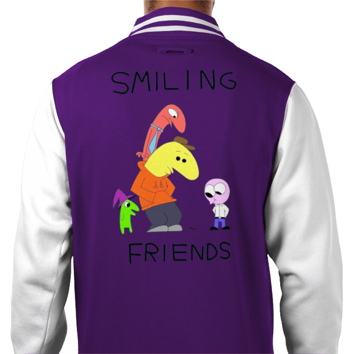 Smiling Friends - Theme 1 Varsity Jacket