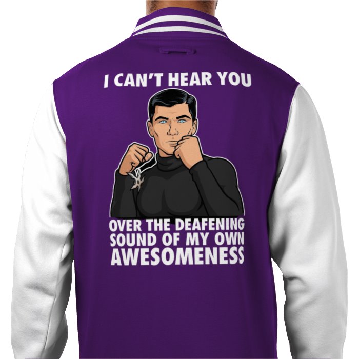 Archer - I Cant Hear You Varsity Jacket