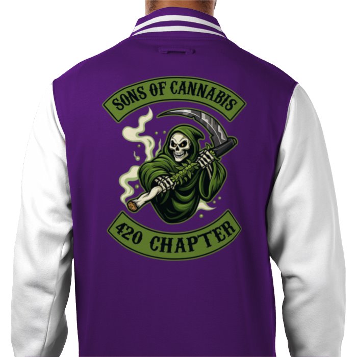 Sons Of Cannabis Varsity Jacket